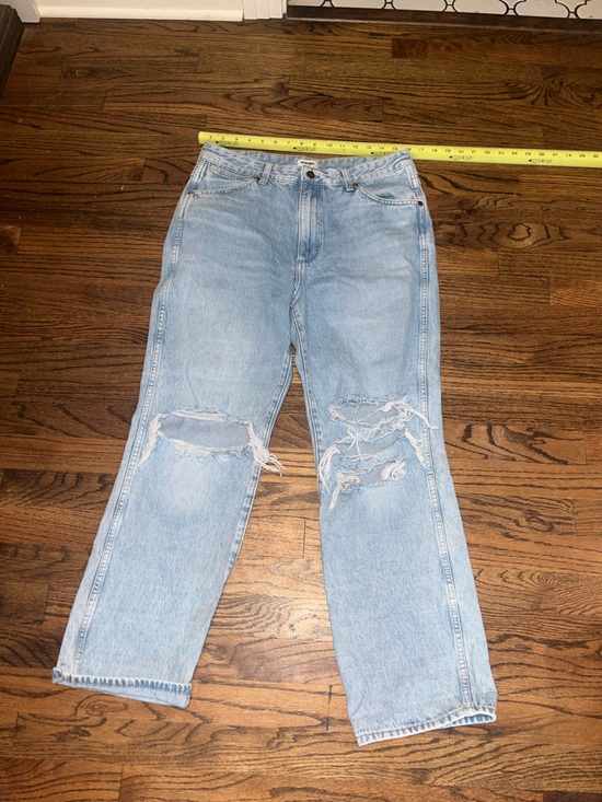 Wrangler Denim - Wrangler Light Blue boyfriend Ripped Jeans